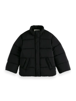 Scotch & Soda Boys Lightweight Oversized Puffer Jacket